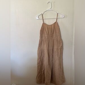 Old Navy Beige Sleeveless Dress